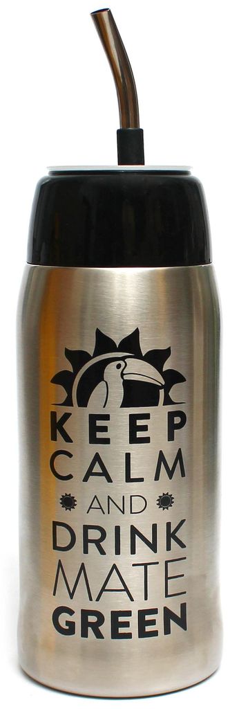 Mate Green Yerbomos 4.0 Black, 580 ml, für Yerba Mate Tee, Produktbild 