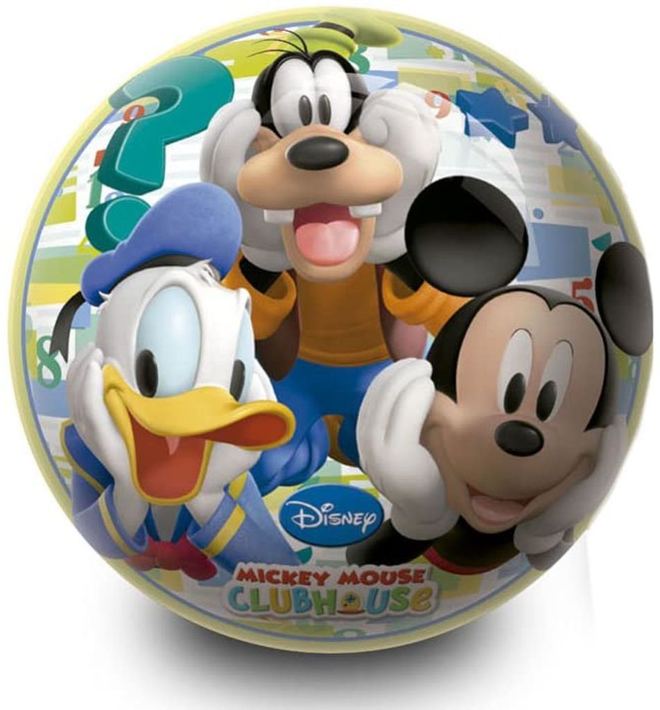 PROMO Ball 230mm Mickey Mouse Club House 2 Designs. 026370 Produktbild 