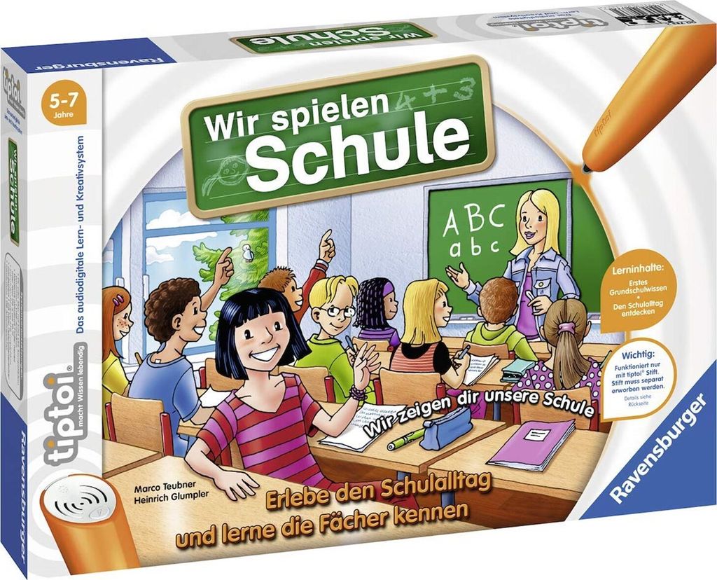 Ravensburger tiptoi® Wir spielen Schule Produktbild 