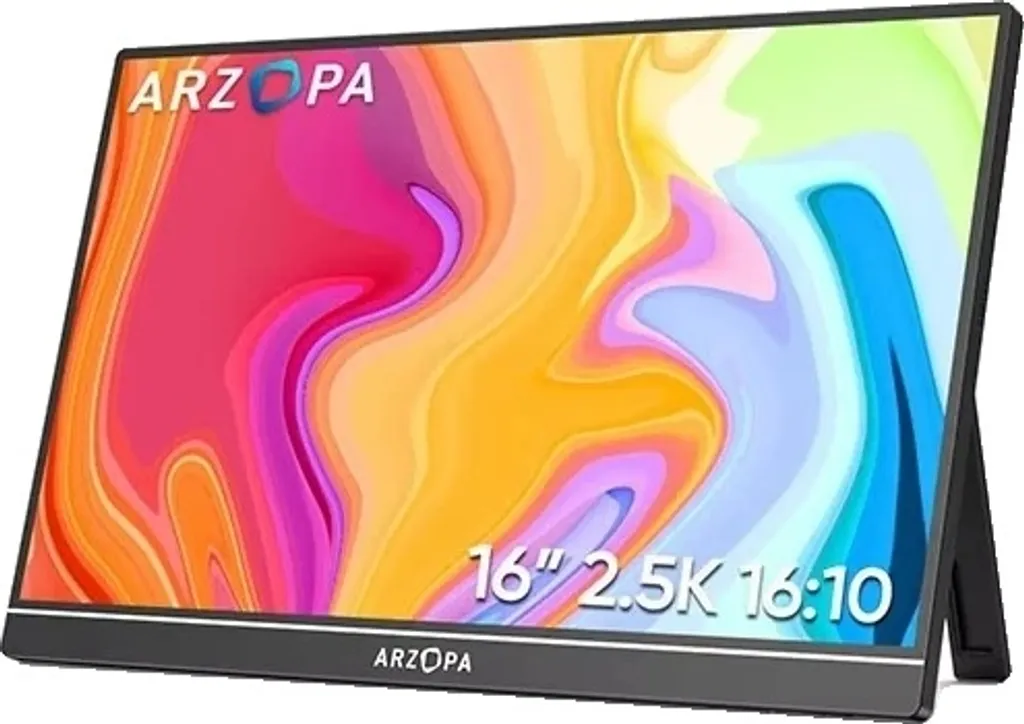 Plus d'Espace de Travail avec ce Moniteur Portable 16 Pouces 2.5K IPS Z1RC