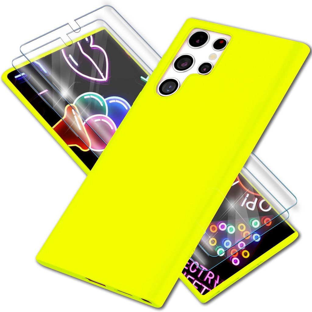 Custodia in silicone colorato al neon per Samsung Galaxy Immagine del prodotto 