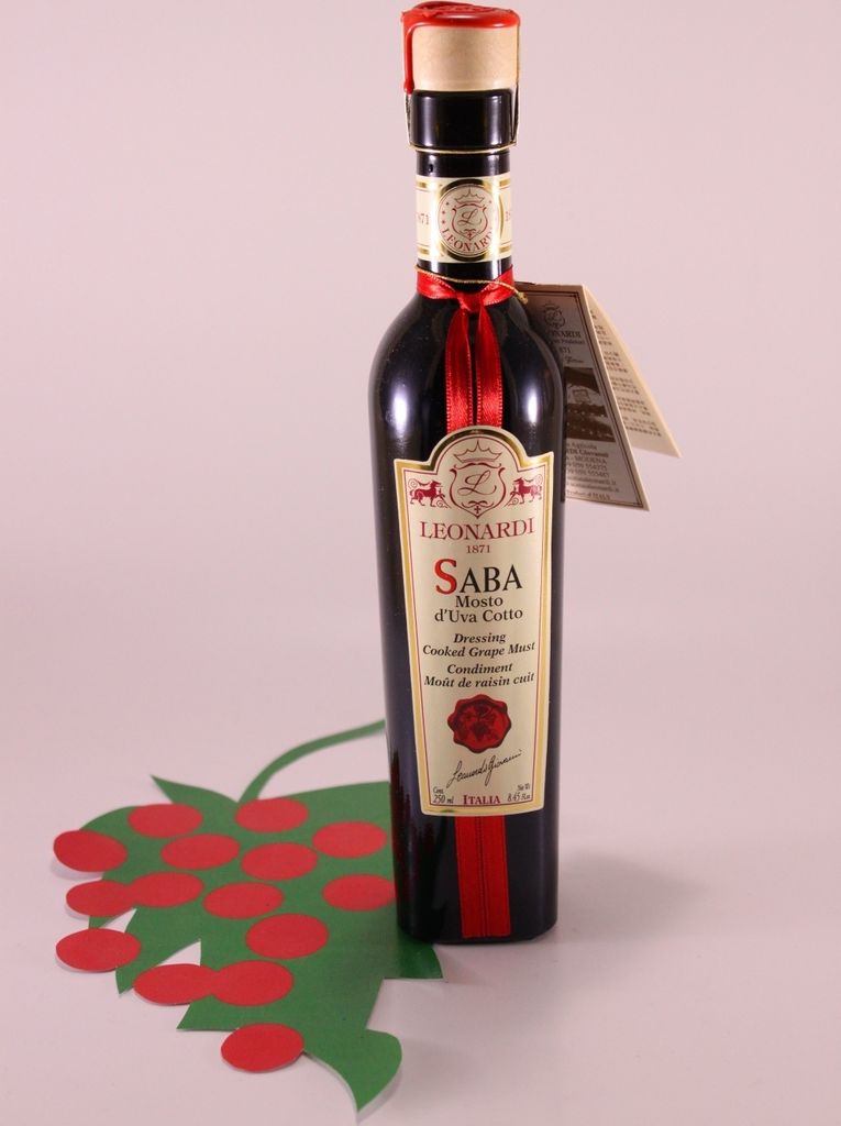 Saba (gekochter Traubenmost) 250 ml. - Acetaia Leonardi Produktbild 