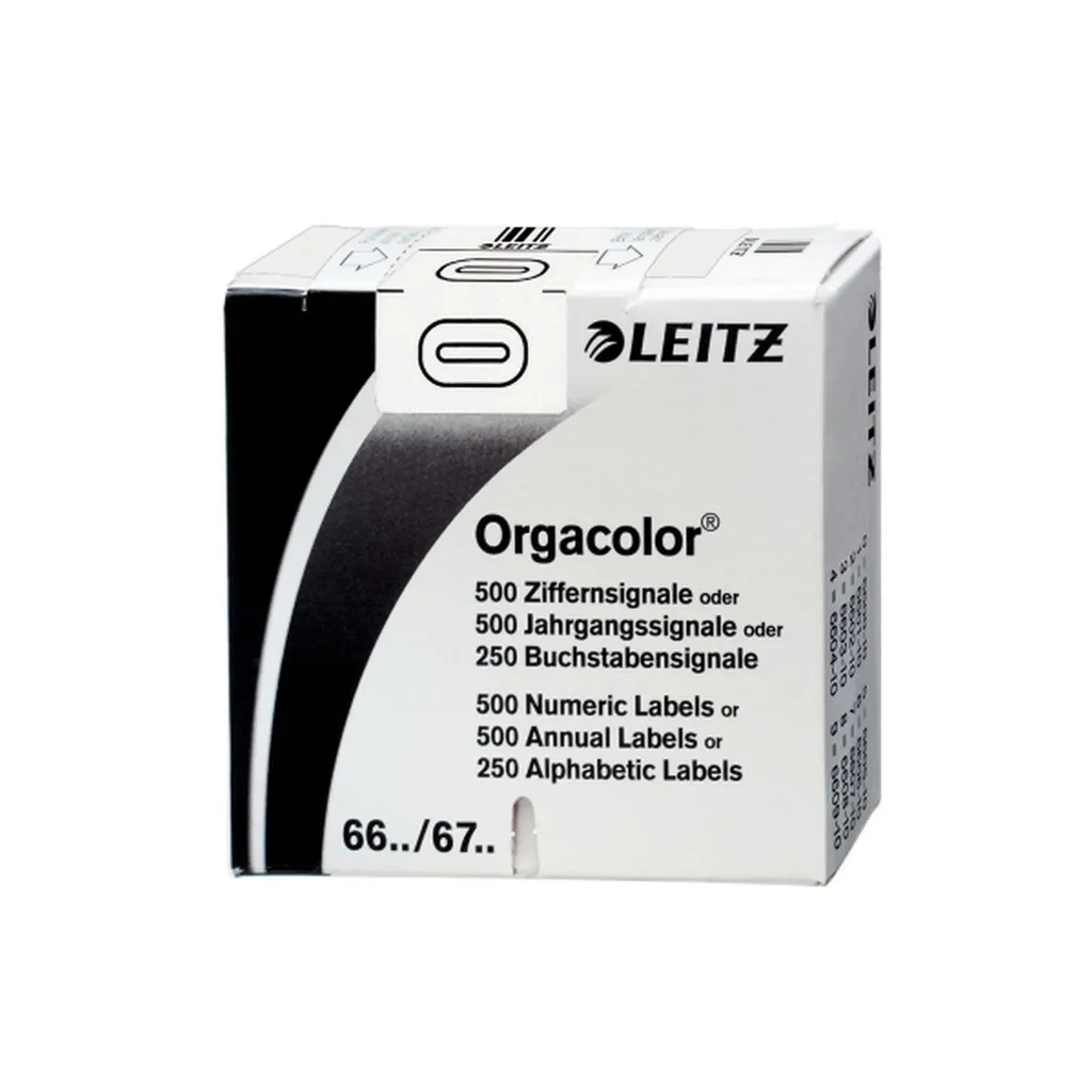 Signal Numérique Leitz Orgacolor 0 Blanc en Rouleau - Étiquette Codage