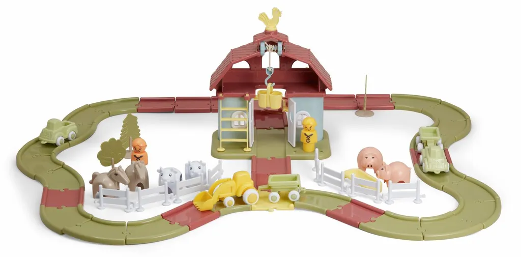 Ferme Viking Toys Ecoline incassable et lavable - Bioplastique de qualité