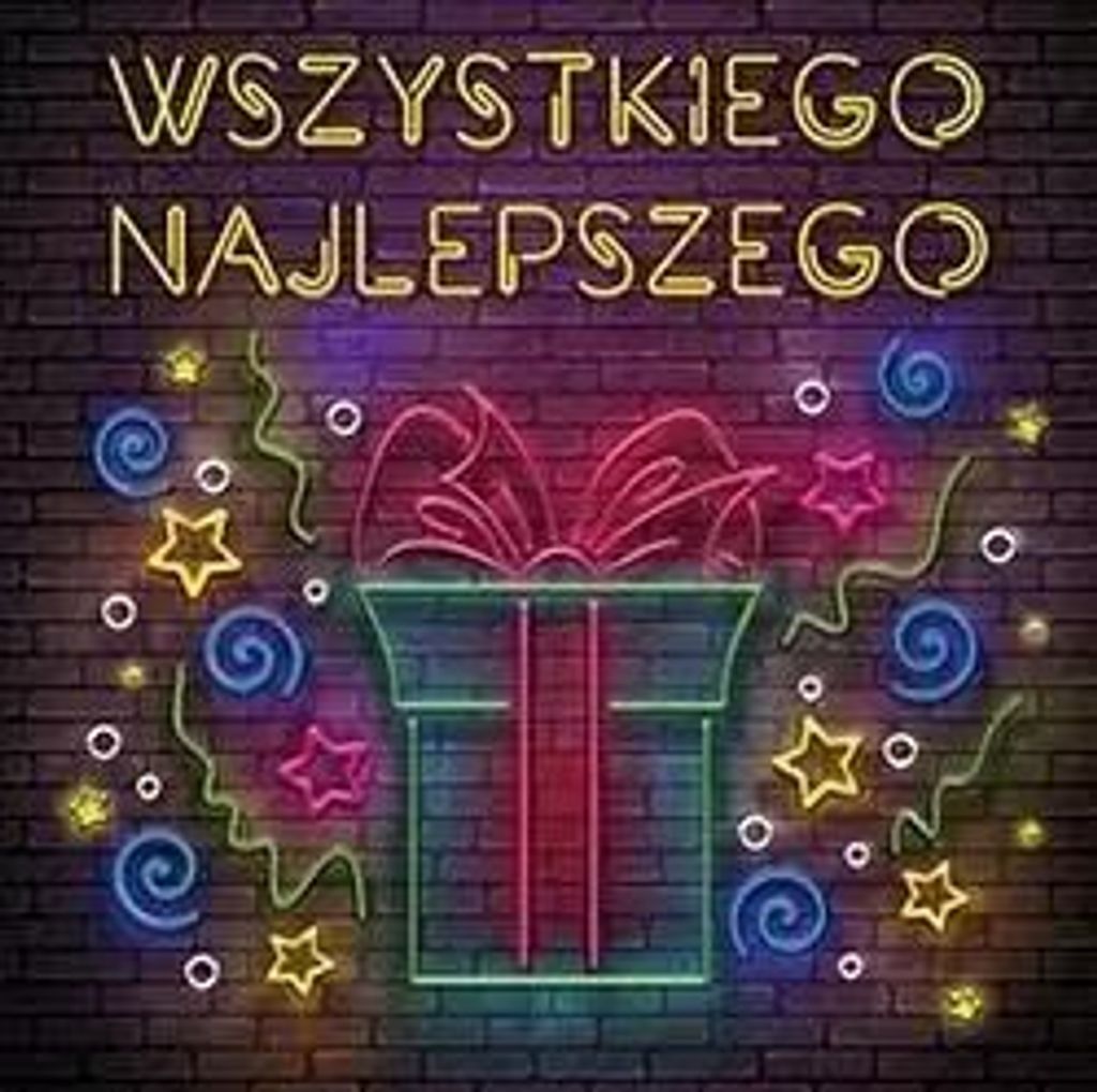 Sonderkarte KW Geschenk Neon 15x15 cm