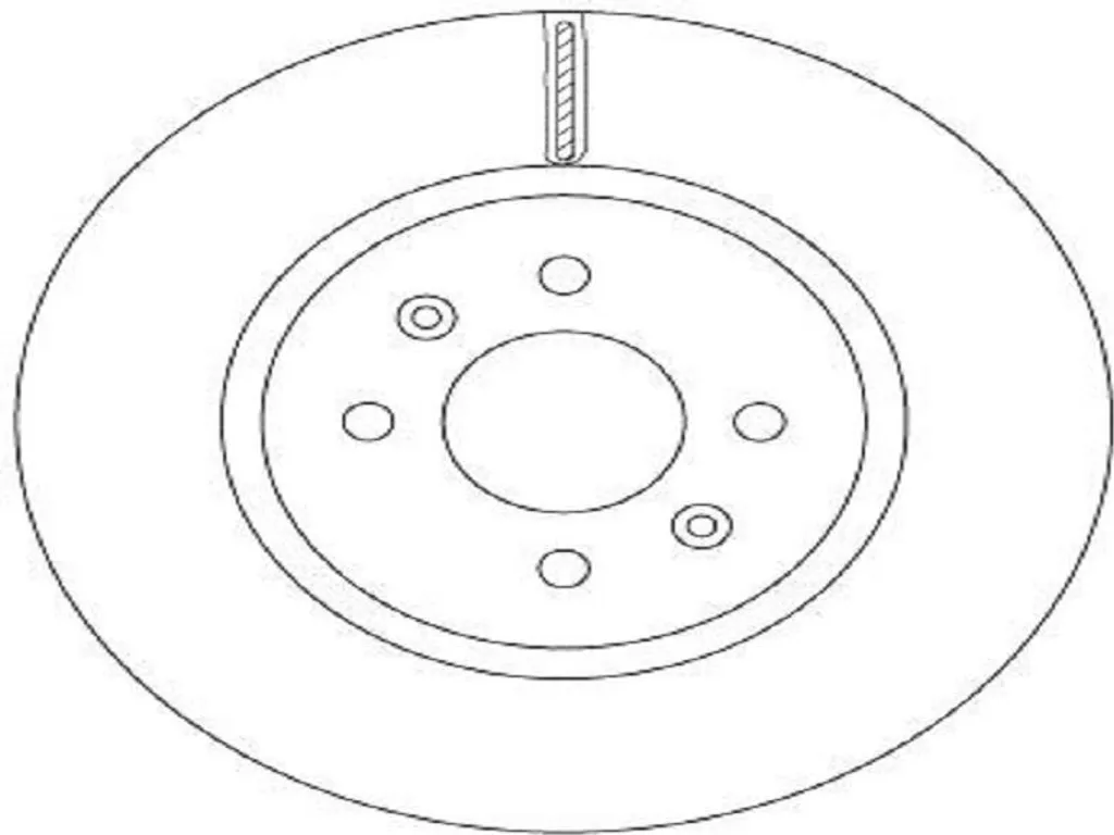 2 Disques de Frein TRW DF6842 pour HYUNDAI i20 GB IB 280mm de Diamètre