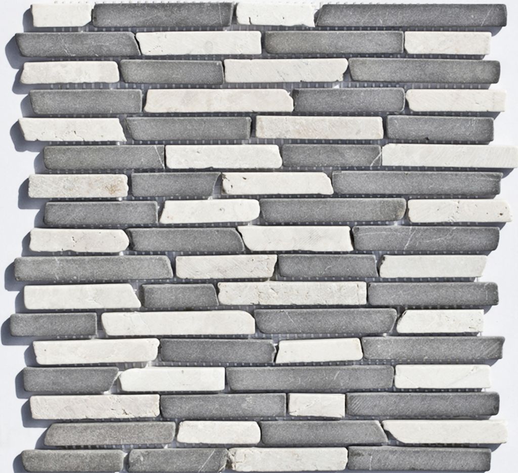 1 qm ST-1-439 Marmormosaik Naturstein Stäbchenmosaik Design Bad Fliesen Lager Verkauf Stein-Mosaik Herne NRW