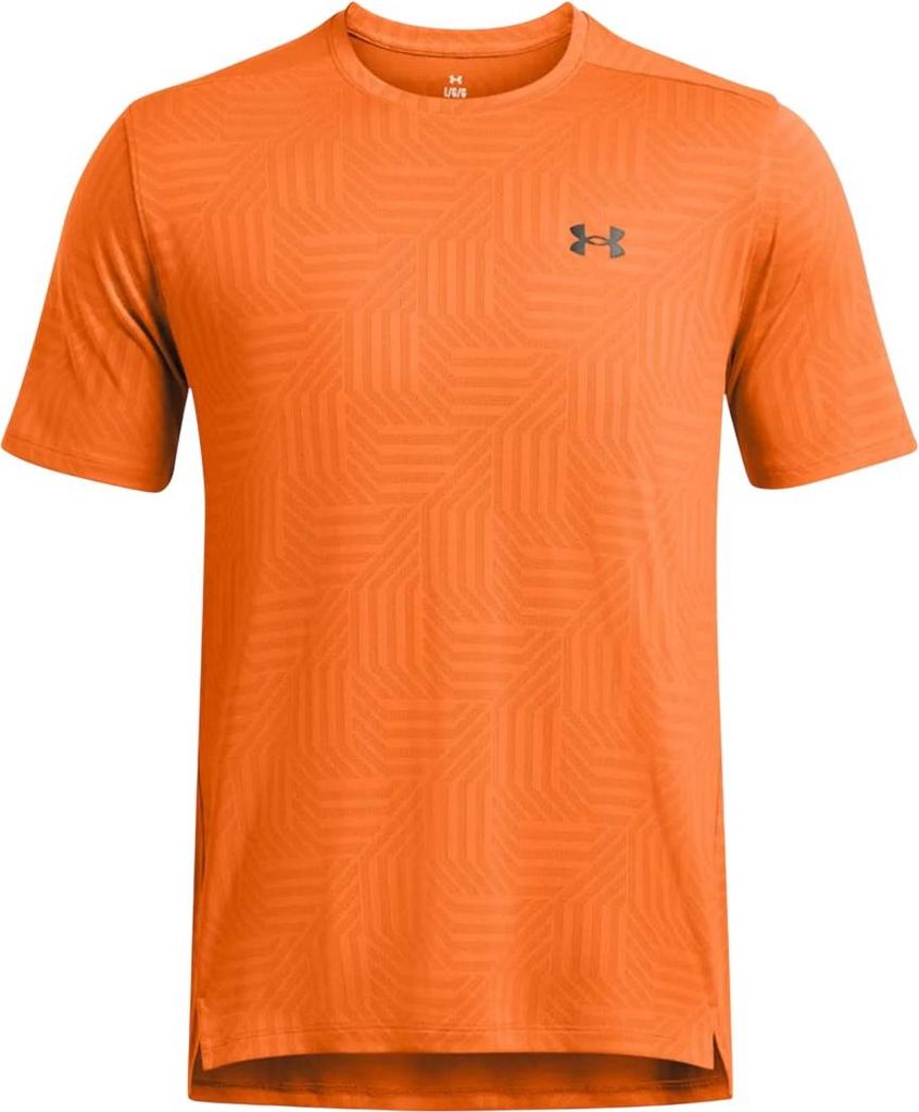 Under Armour - "Tech Geotessa" T-Shirt Ventil für Herren GT4634 (XXL) (Orange)