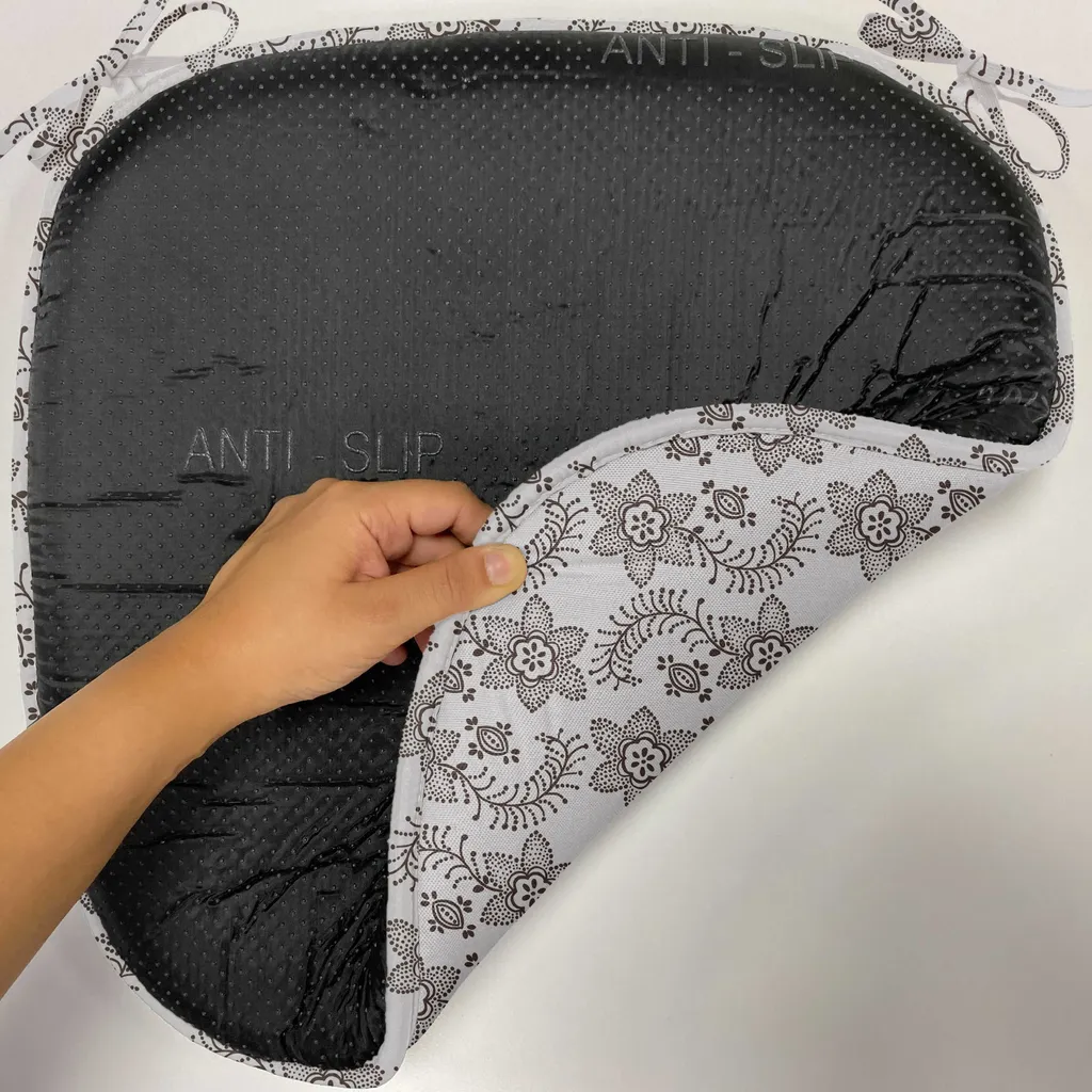 Set 12 Coprisedie Tortora Chiaro ABAKUHAUS 40x40cm | Stile Boho Russo