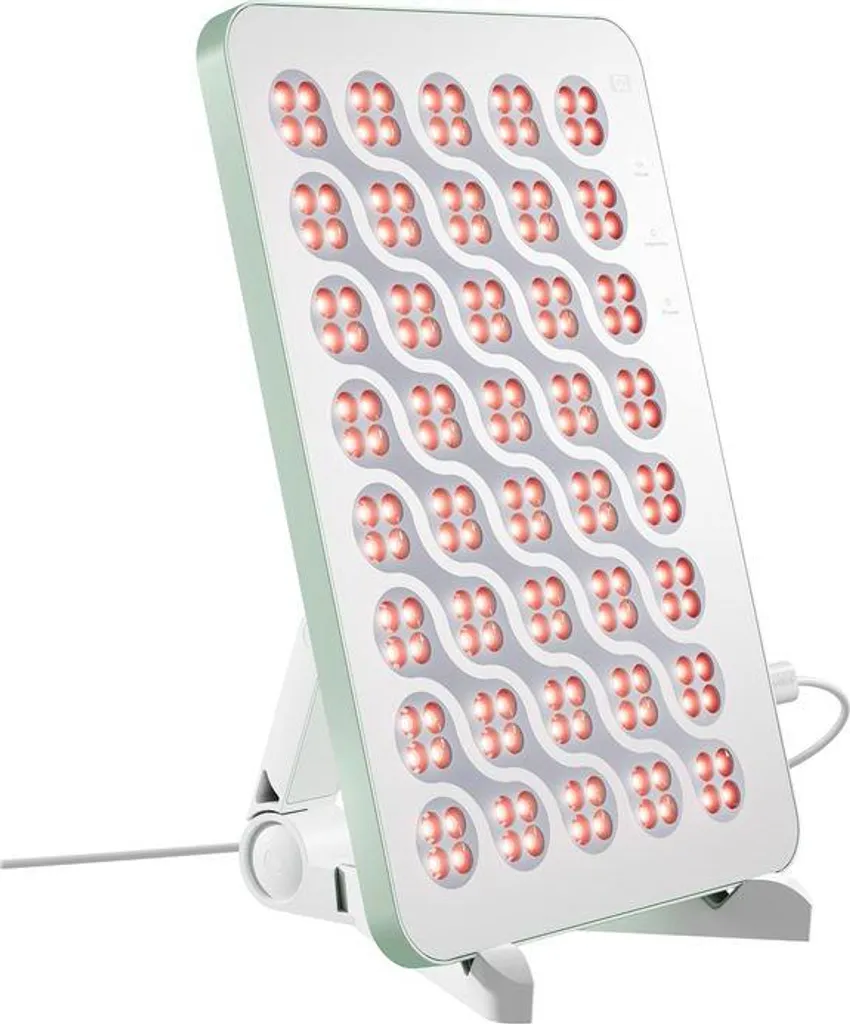 Réduire les imperfections avec le panneau de lumière rouge Nanoleaf