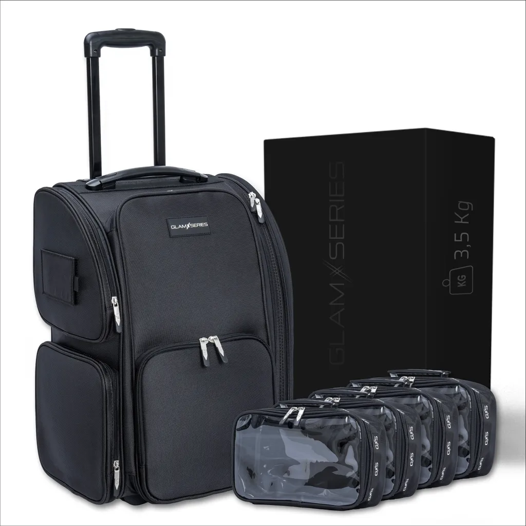 Organiseur maquillage trolley : transportez vos outils avec protection