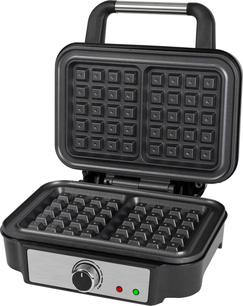 ProfiCook PC-WA 1240 2 Waffel(n) 1000 W Schwarz, Edelstahl Produktbild 