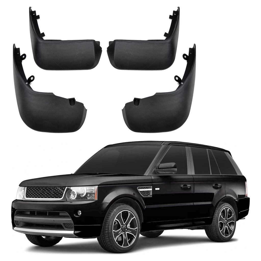 Bavettes Garde-Boue Jeu De 4 Pcs Pour Land Rover Range Image du produit 
