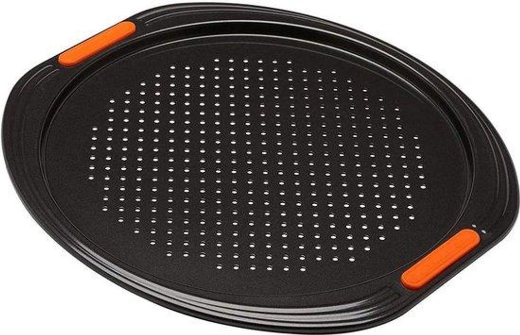Geschützte Pizza-Backpads - Antihaftbeschichtung - Schwarz - 387 x 367 x 12 cm