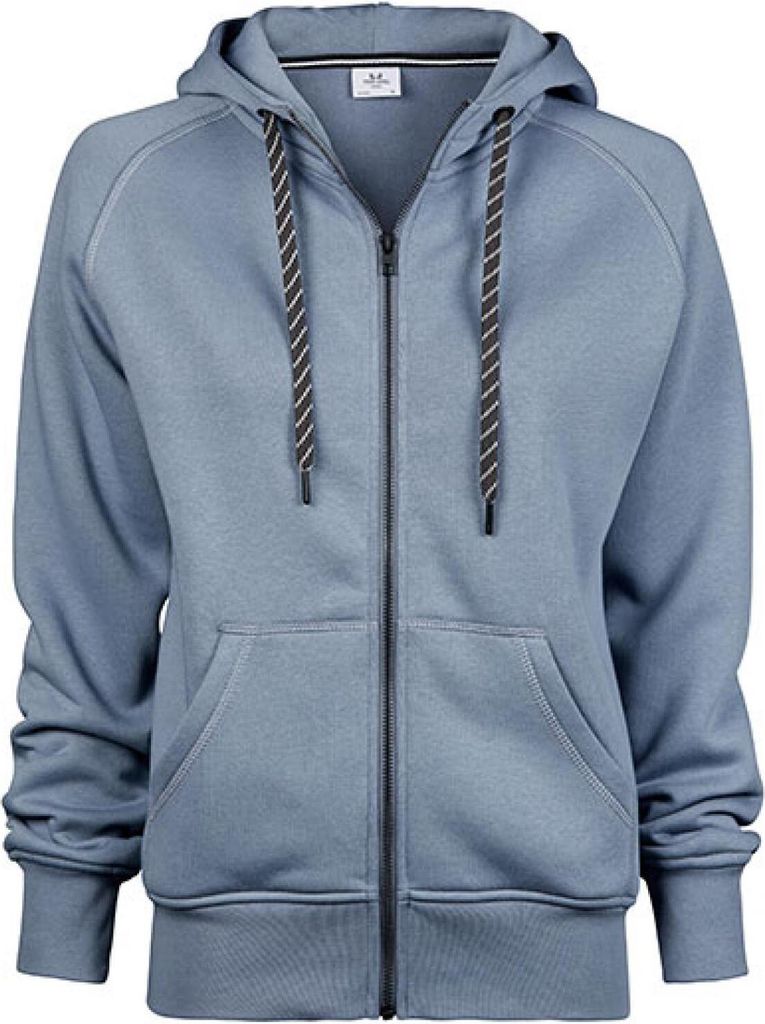 Tee Jays 5436 | Ladies Hooded Zip-Sweat - Farbe: Flint Stone - Größe: M
