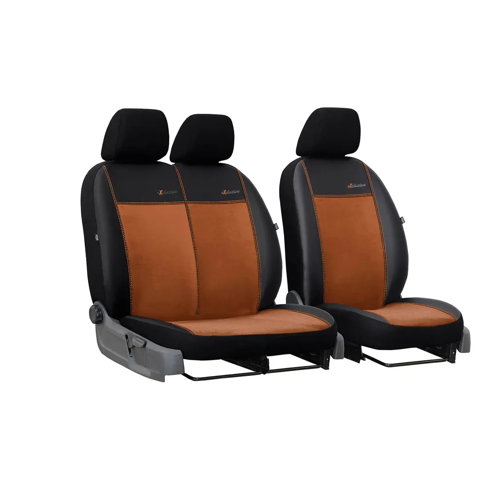 Coprisedili Marroni Renault Trafic 1+2 | Comfort per Famiglia e Lavoro