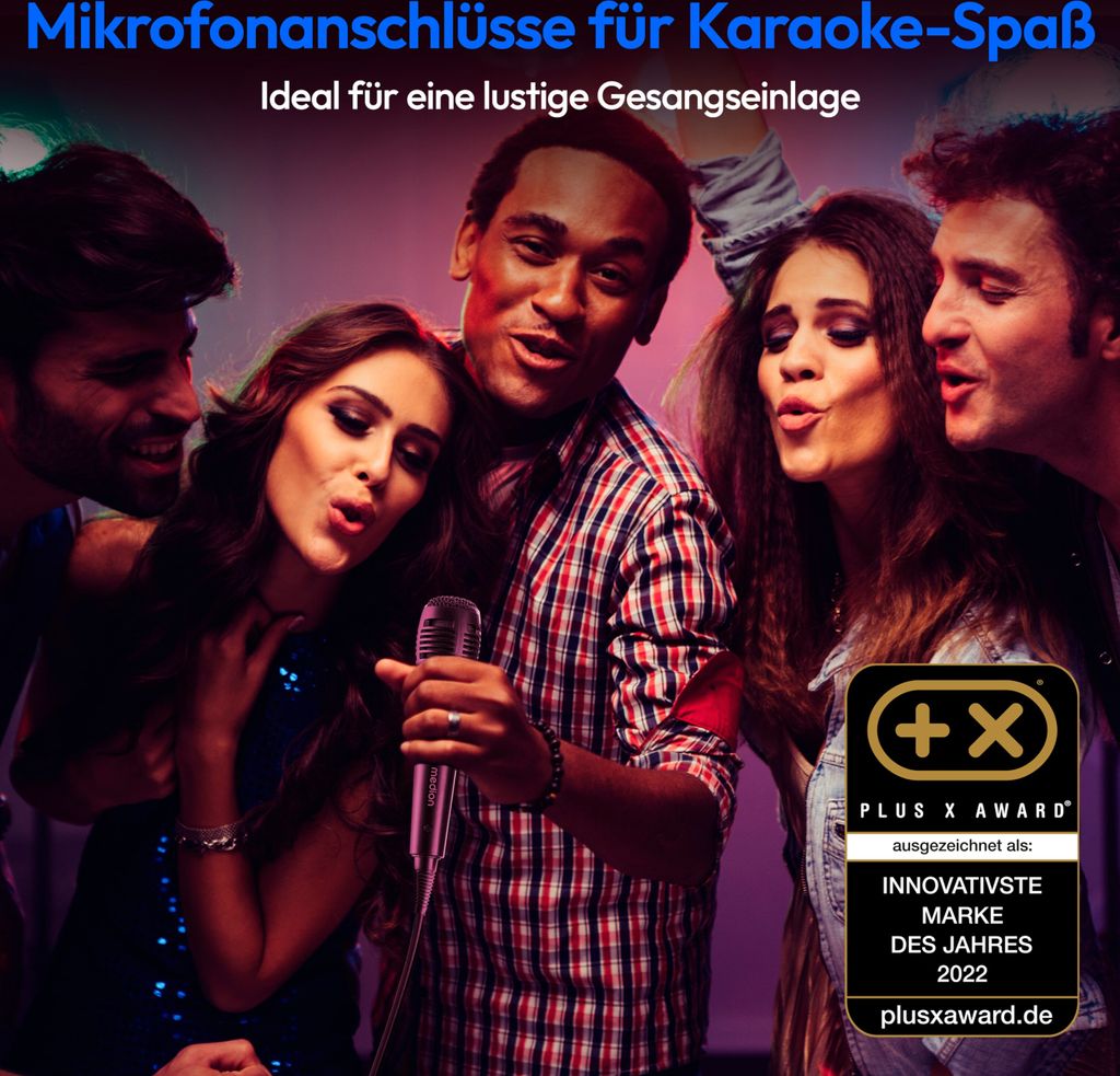 MEDION P61468 Party-Soundsystem (Partylautsprecher inkl. Produktbild 2
