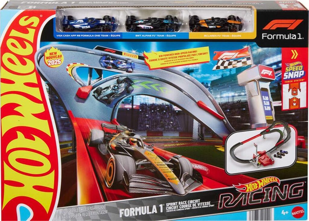 Mattel Hot Wheels® RACING FORMULE 1 Launchpad JDY15 Zdjęcie produktu 