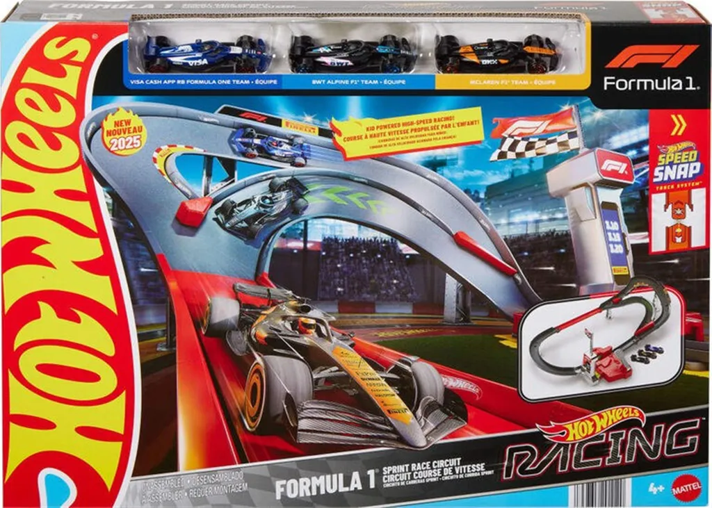 Jouet Petit Circuit Hot Wheels Racing Starter Trackset Facile à Assembler - 3