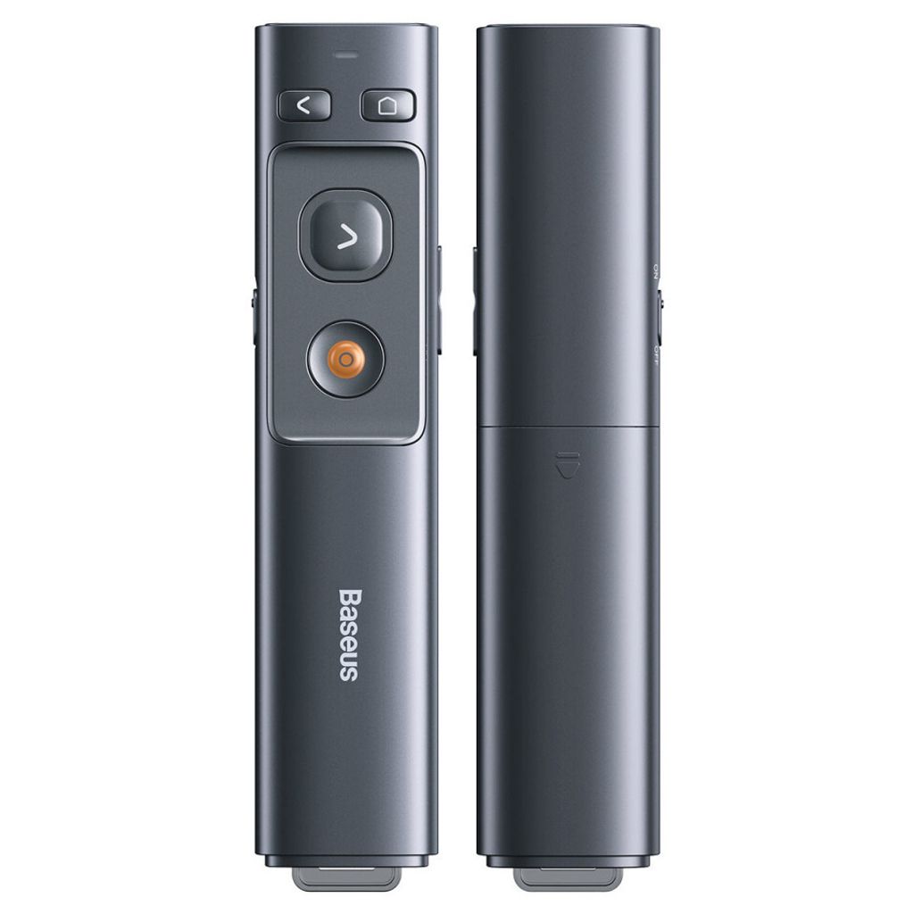 Baseus Wireless Presentation Laser Pointer Grau Ohne Produktbild 