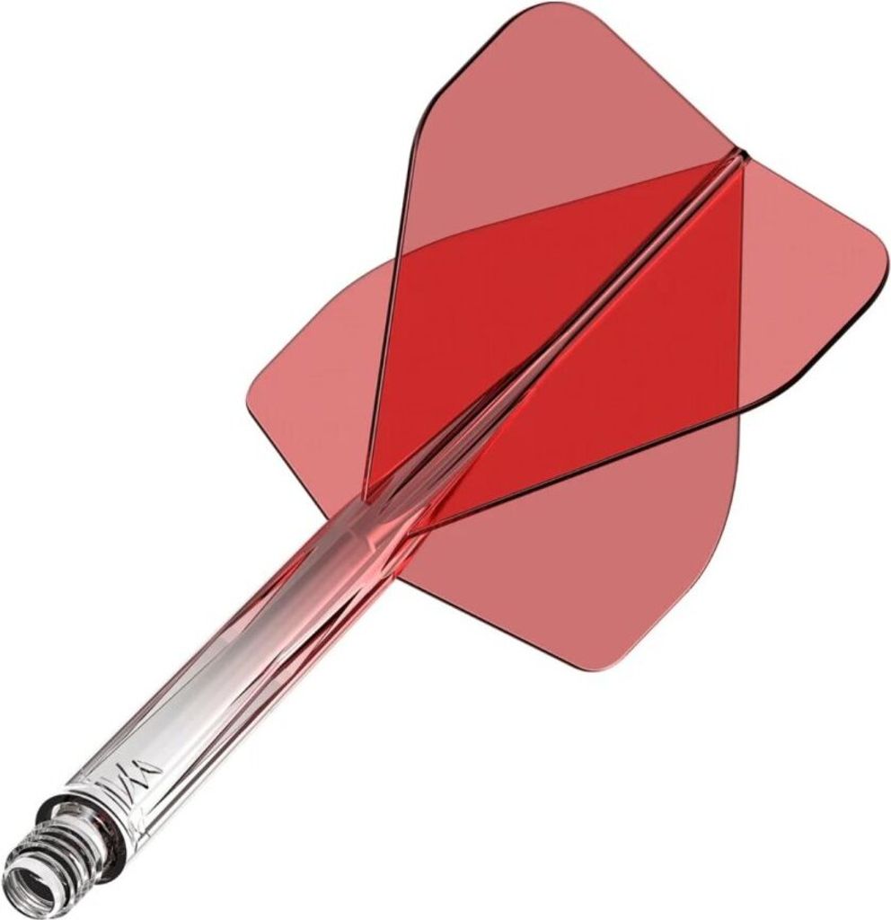 Mission - Force 90 - Standard No2 - Flightshaftsystem Gradient Clear Red Medium = 33mm