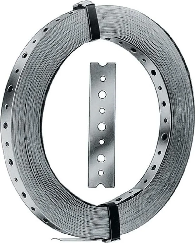 Bande perforée acier Simpson 20x1mm : fixez et stabilisez vos réseaux