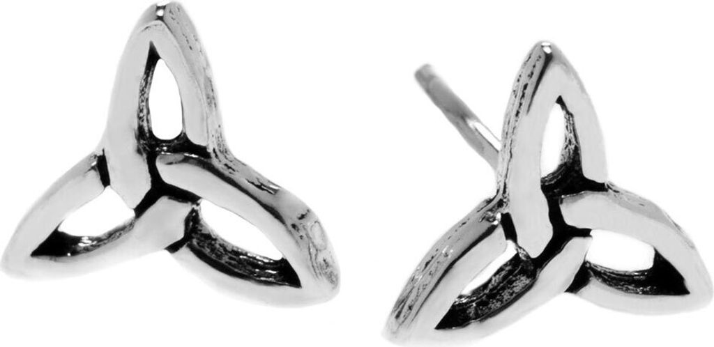 Ohrstecker keltischer Knoten klein 925er Silber Schmuck
