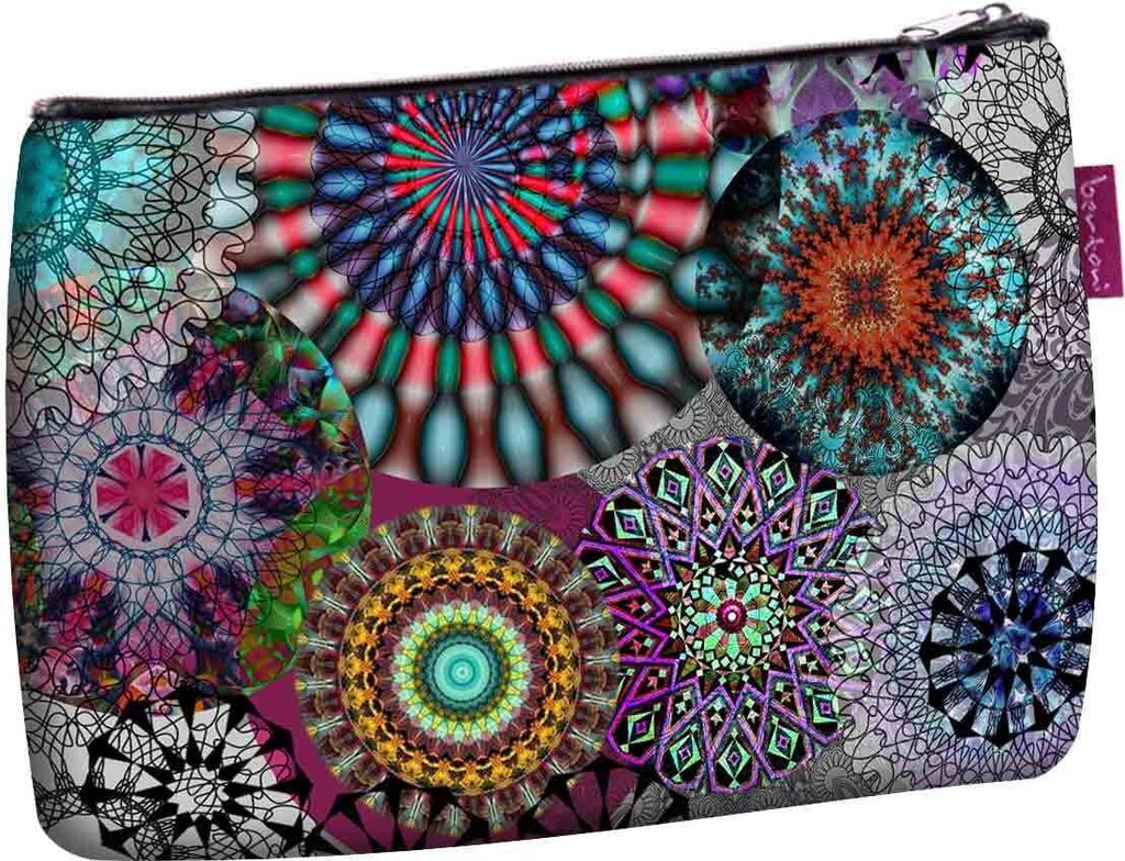 Bertoni Kosmetiktasche SOLO 14x21cm hohe Qualität - CAROUSEL