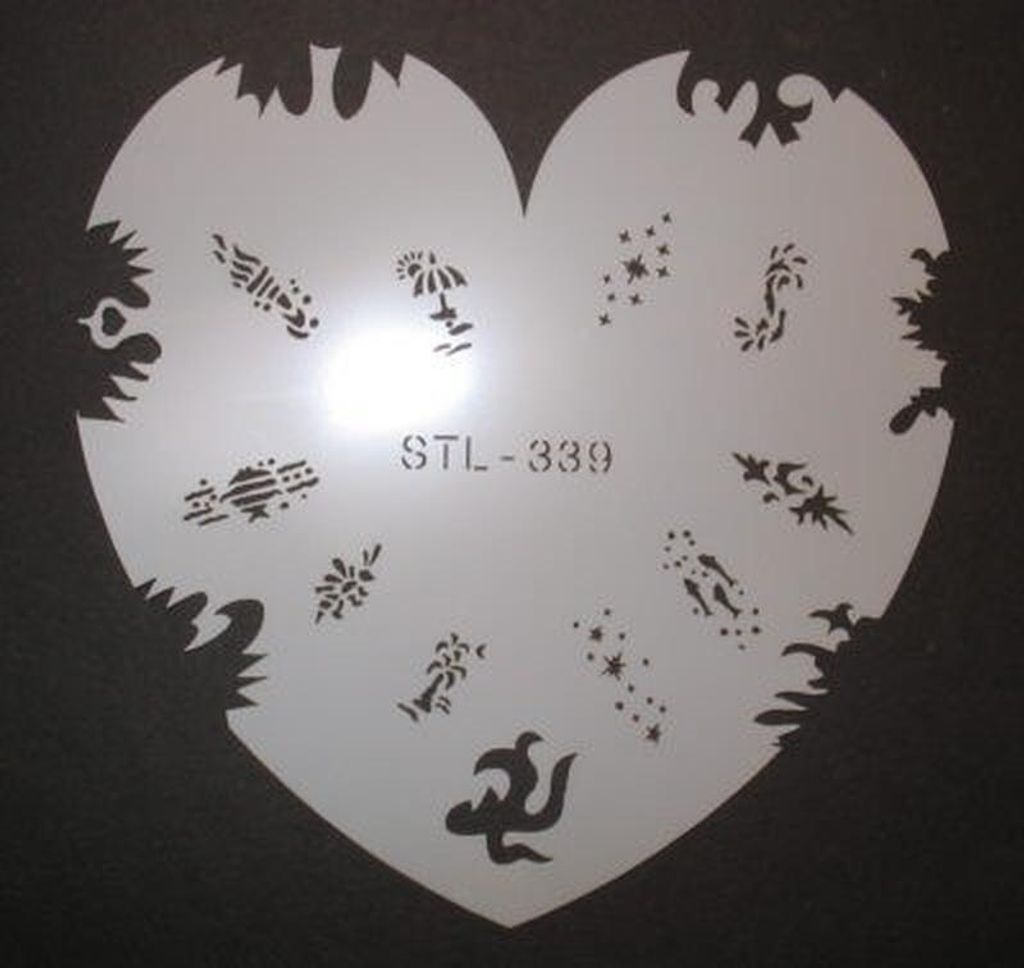 Airbrush-Schablone STL-339