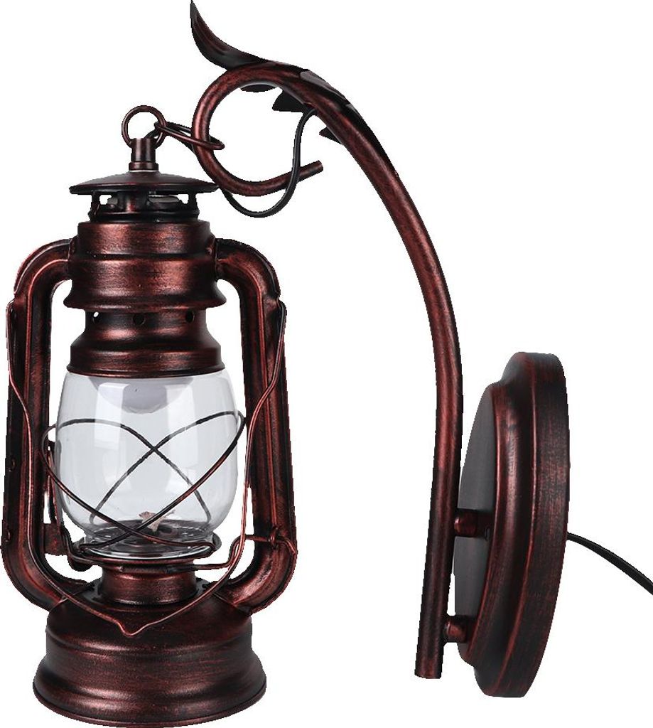 Vintage Wand Laterne Licht Lampe für Schlafzimmer Wohnzimmer Esszimmer Cafe Bar Flur Nachbildung