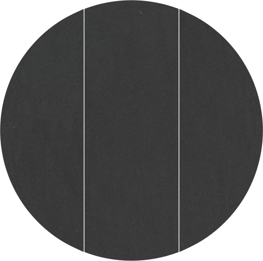 vidaXL Bodenfolie für Pools Schwarz Ø 366 cm Vliesstoff Produktbild 