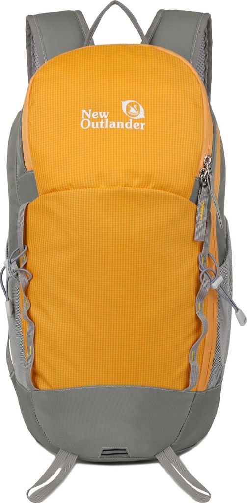 Neue Outlander 30L Outdoor-Bergsteigertasche, faltbarer Rucksack, wasserdicht und leicht, Reiserucksack für Damen und Herren, Gelb