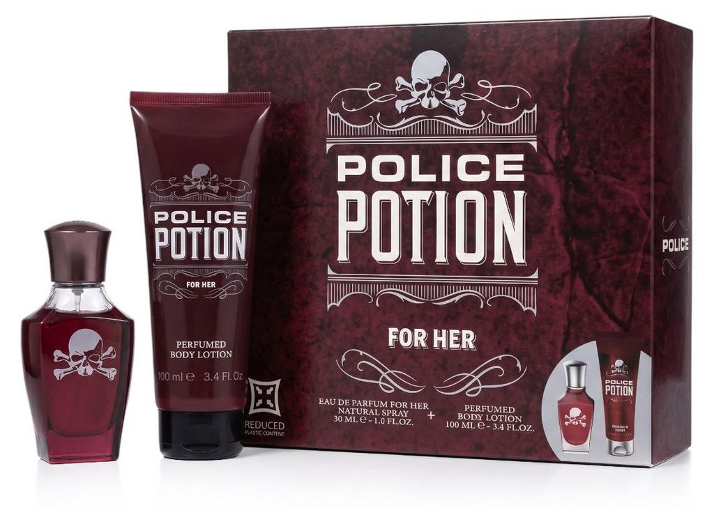 Police Potion For Her: Geurwater, 30 ml + Lichaamsbalsem, Productafbeelding 