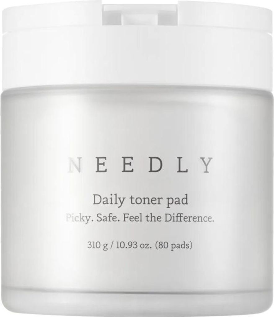 Needly Daily Toner Pads, 80 Stück Gesichtstonisierungspads