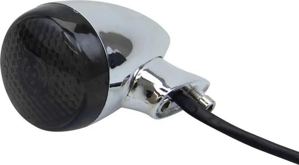 Clignotant LED Moto pour Customisation Cadre et Fourche Chrome Harvey