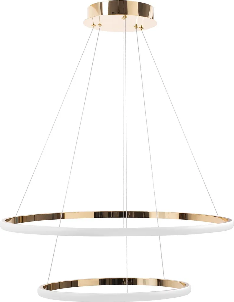 Suspension LED dorée Toolight, éclairage chic et économique