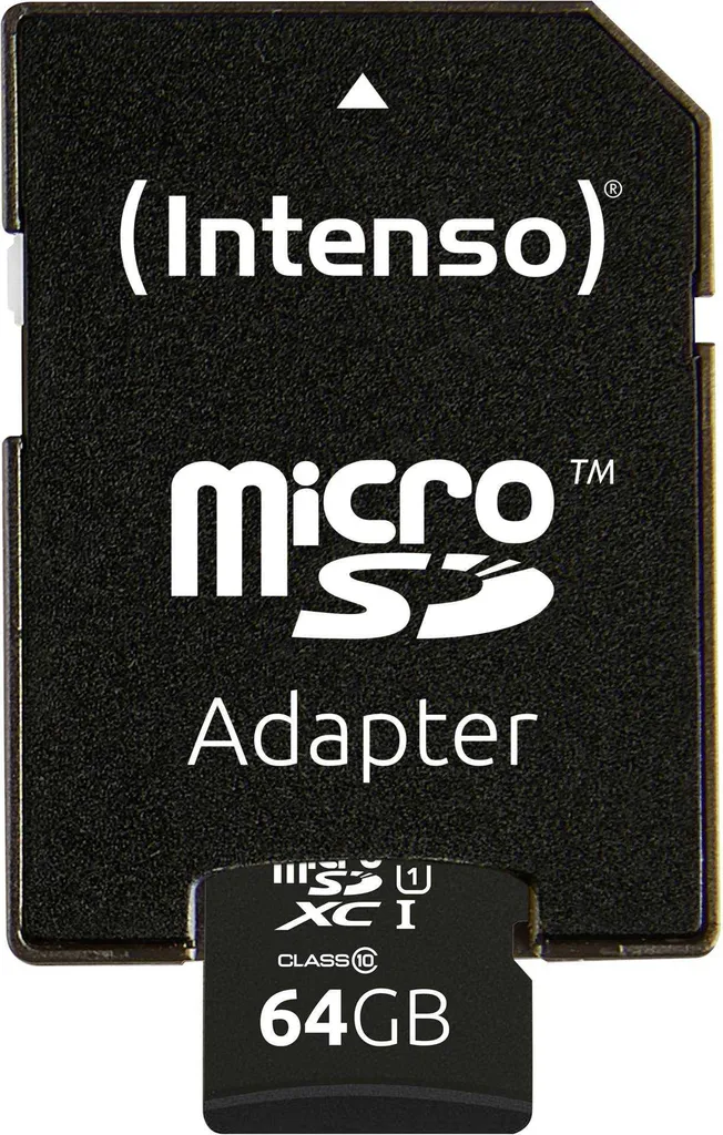 SUPER OFFERTA: MicroSD 64GB Intenso Premium Classe 10 + Adattatore SD - 2