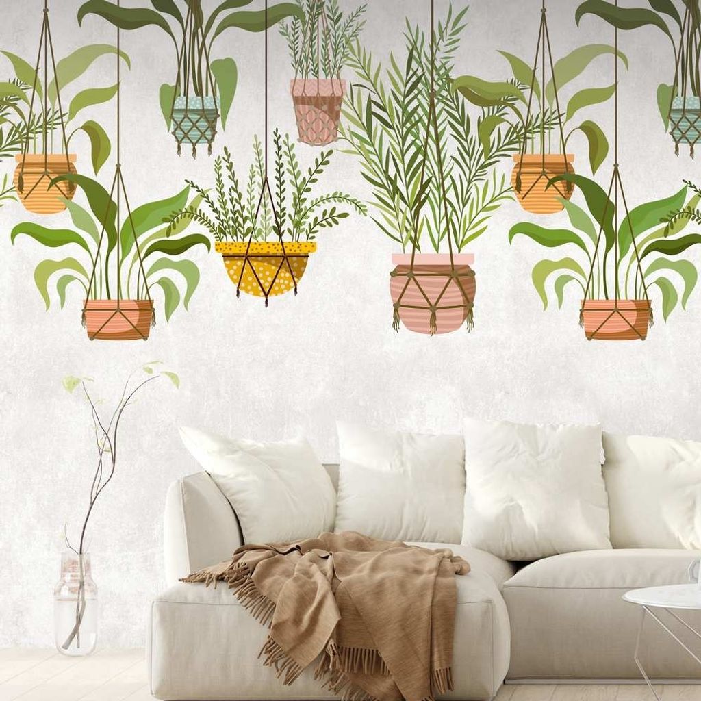 A.S. Creation Fototapete Kollektion Metropolitan Stories The Wall Digitaldruck 382661 Blumen Palmen
