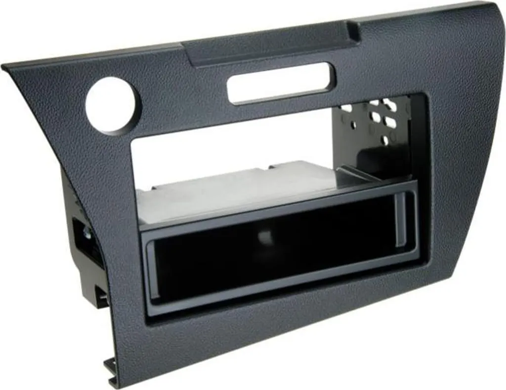 Entretoise autoradio 2-DIN noir avec casier pour Honda CRZ 2010-2016