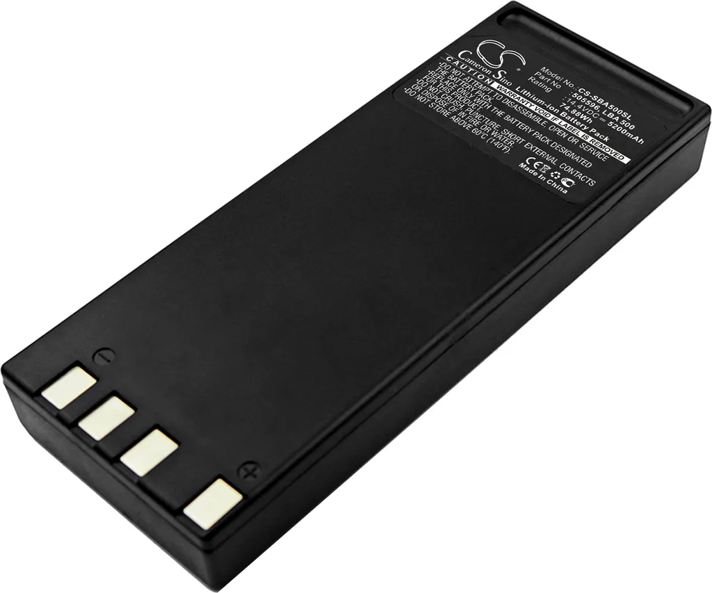 Batterie Techtek pour Sennheiser LSP 500 Pro remplace 505596 LBA 500