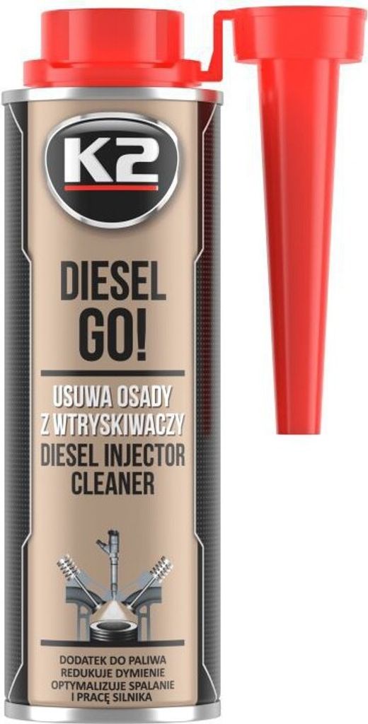 K2 dodatek do paliwa diesel go! 250ml