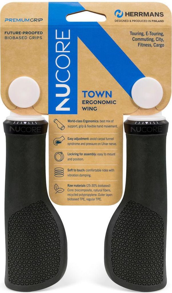 HERRMANS Griff "Nucore Town" SB-verpackt, biobasie peak, 130/130