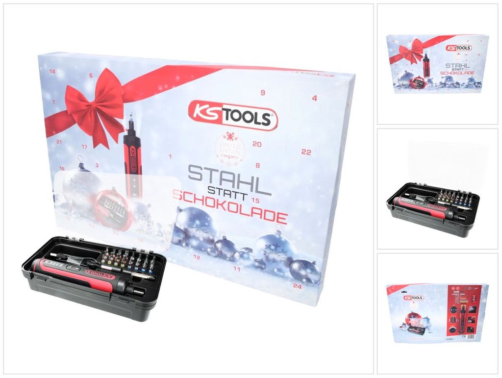 KS Tools Adventskalender Werkzeug statt Schokolade Produktbild 