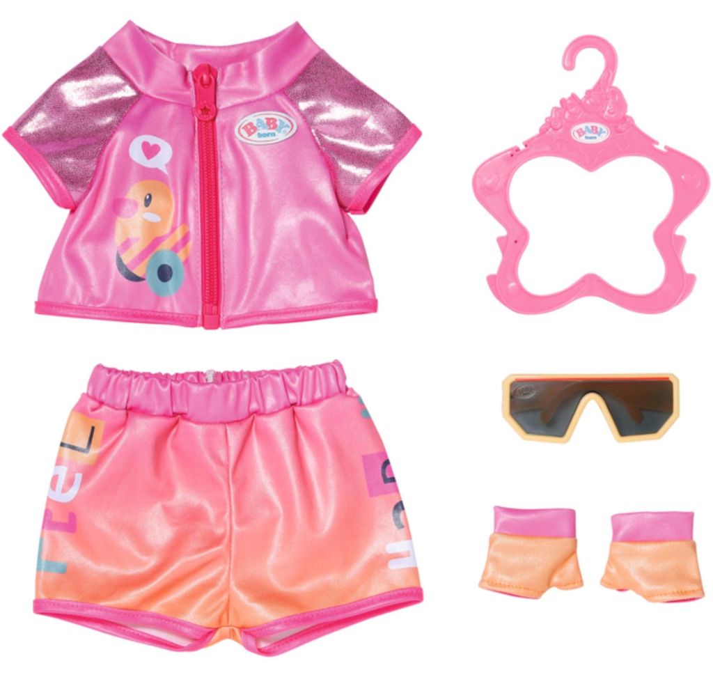 Zapf BABY born Fahrrad Outfit 43cm 835876 Zdjęcie produktu 
