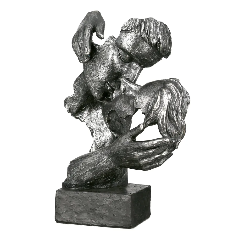 Décoration de Table Mariage Couple Sculpture Gilde Addiction 28 cm