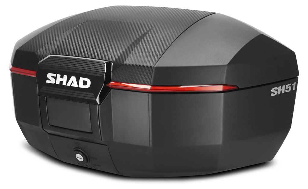 SHAD SH51 Motorrad-Topcase Carbon-Look 51L Produktbild 