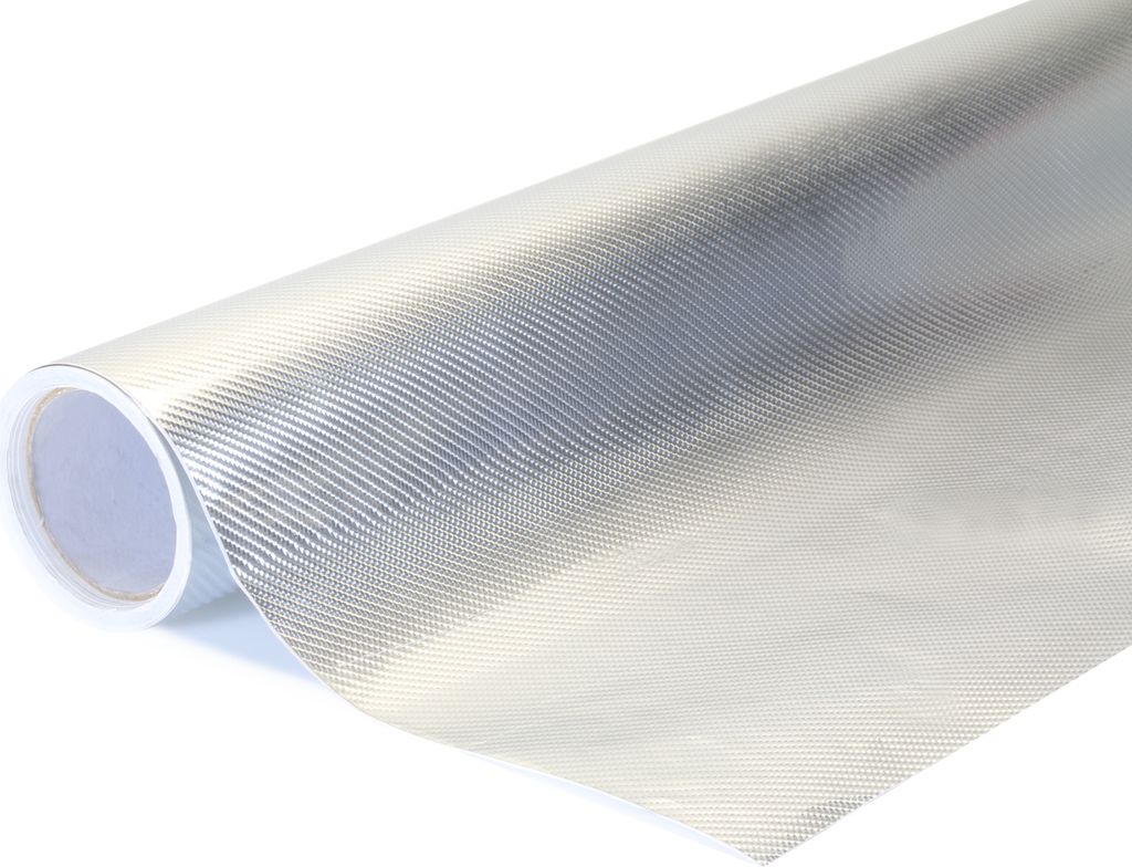 4D carbon chrom silber wrapfolie 150x1500cm - innen/außen