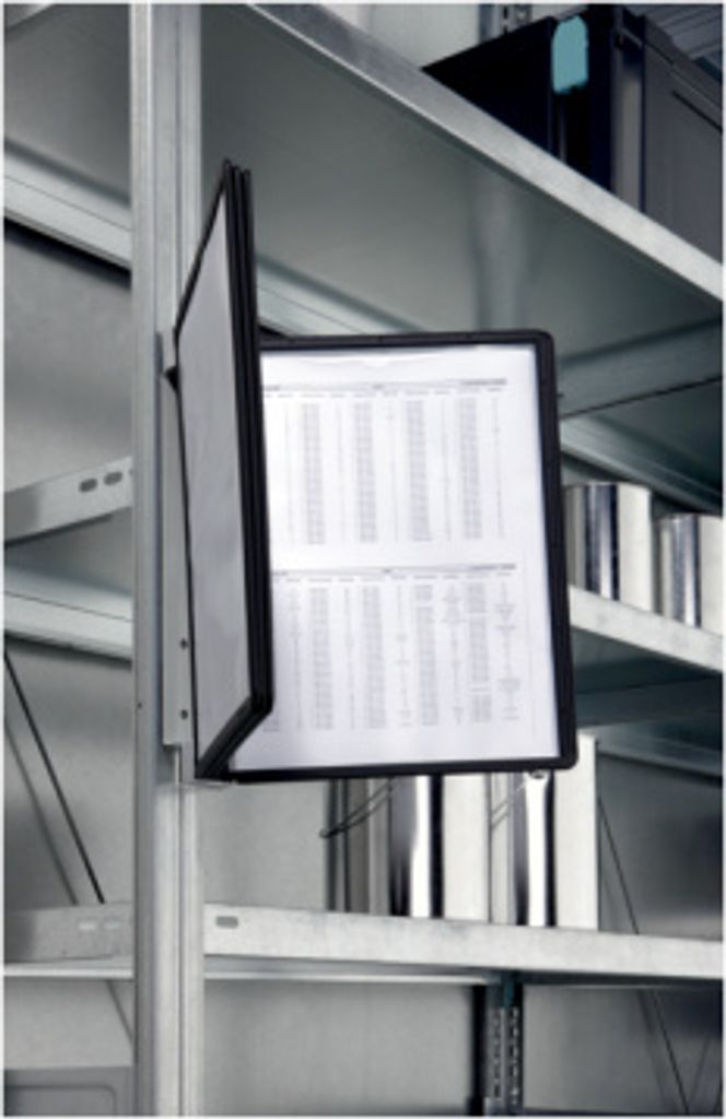 Sichttafelsystem, VARIO MAGNETIC WALL 5, schwarz, 1 Stk