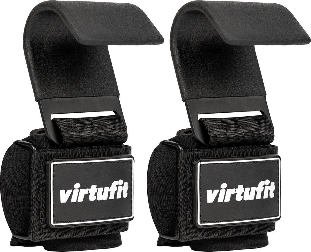 VirtuFit Lifting Hooks Pro – haki treningowe 150 kg Zdjęcie produktu 