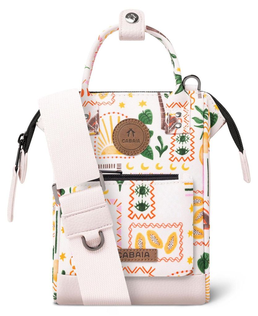 CABAIA Umhängetasche Handtasche Adventurer All Over Nano Bag Kotor mehrfarbig